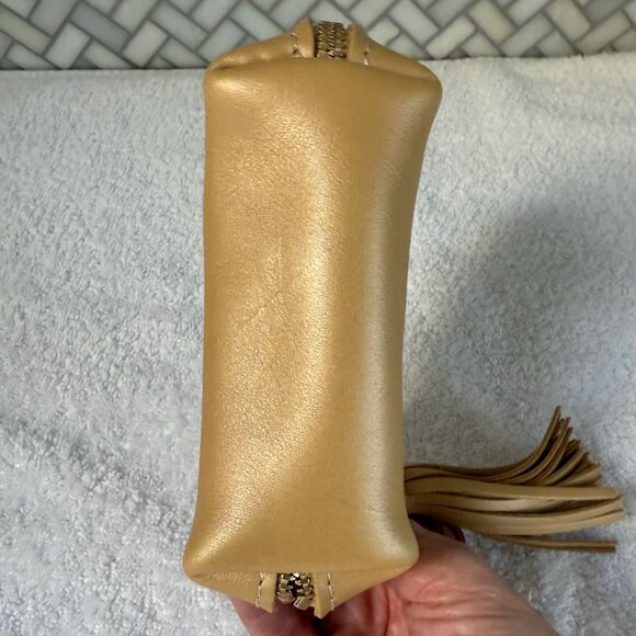 Portland Leather Goods AP Champagne Taco Tassel Pouch - Brand New - Picture 5 of 7